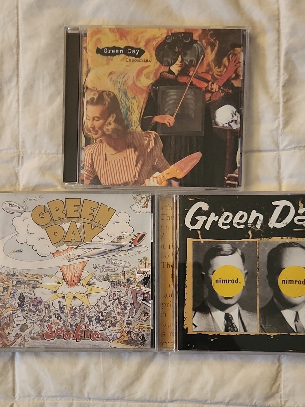 CD Bundle - Insomniac, Dookie, Nimrod (Multi-Color)